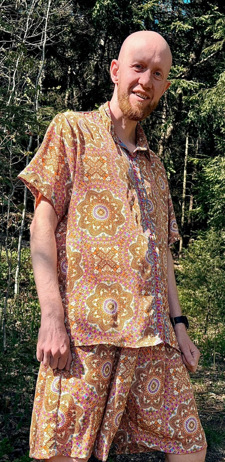 Saffron Sunset Suit